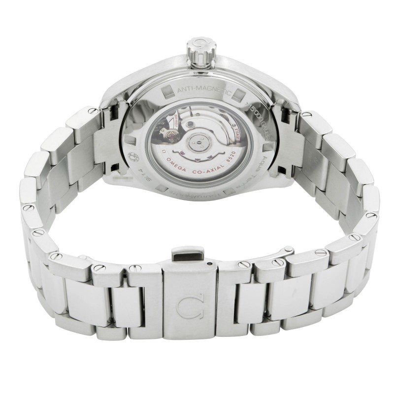 Omega Seamaster Aqua Terra Steel Diamond MOP Ladies Watch 231.15.34.20.57.001