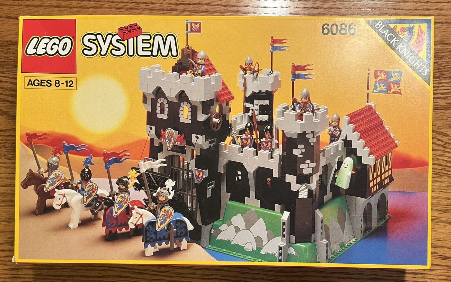LEGO 6086 Black Knight’s Castle With Box And Instructions Read Description