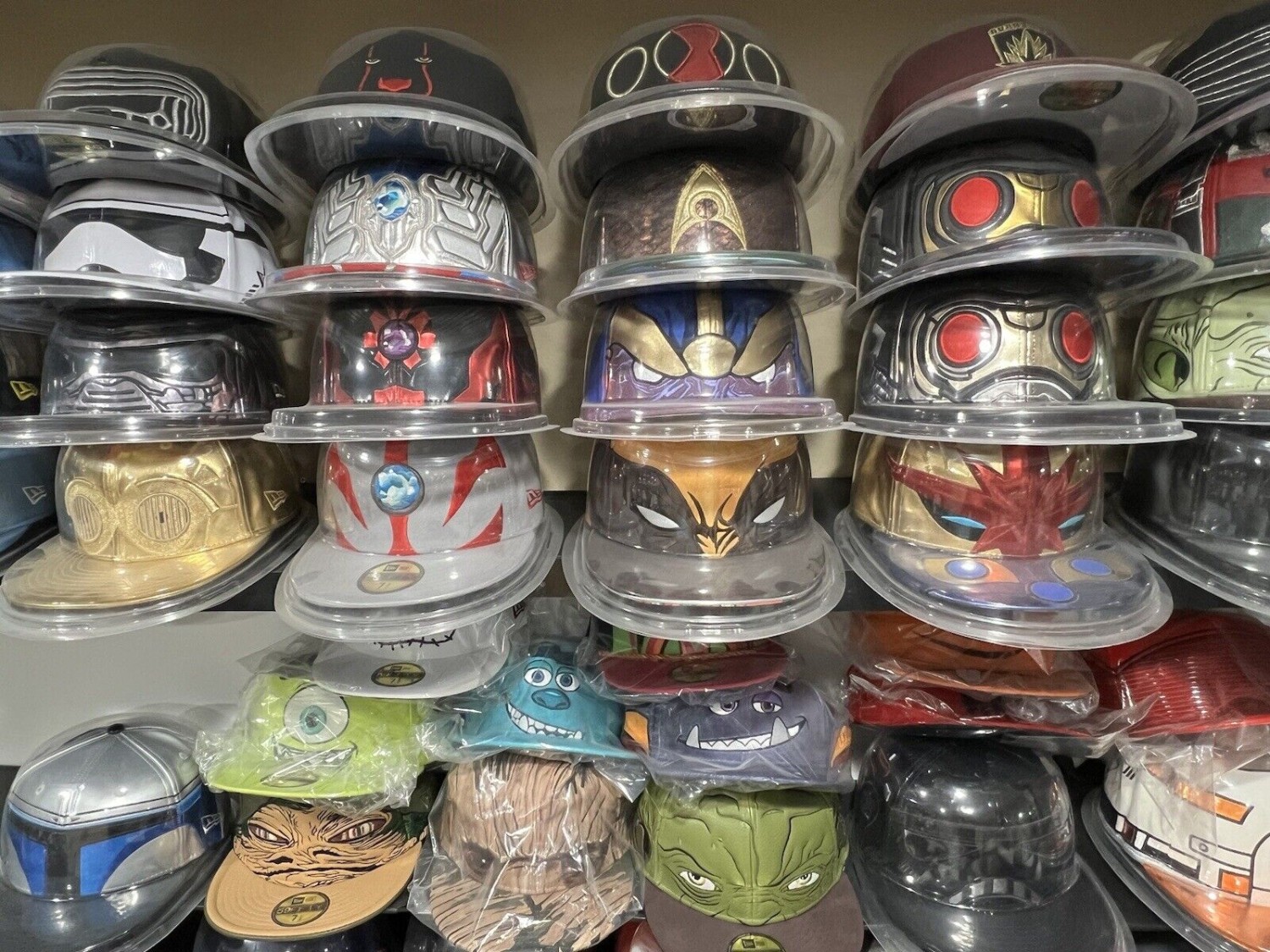 ENTIRE COLLECTION NEW ERA FITTED HAT, BIG FACE, HEROS, MARVELS, POKEMON, SUPREME