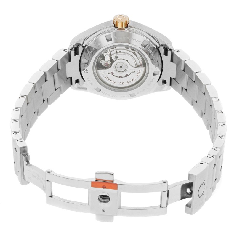 Omega Seamaster Aqua Terra Steel Diamond Mop Dial Ladies 231.25.34.20.55.003-