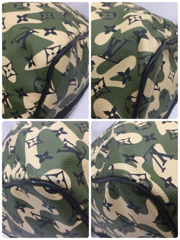 Authentic Louis Vuitton Murakami Keepall Bandoulie 55 Green 1a260450n "-